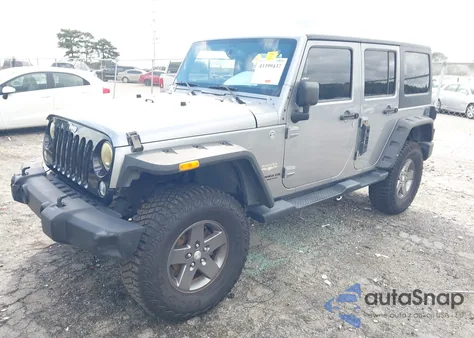 2014 Jeep Wrangler Unlimited Sahara z USA, uszkodzony, nr VIN 1C4BJWEG2EL138028